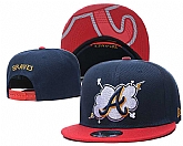 Braves Team Logo Navy Red Adjustable Hat GS,baseball caps,new era cap wholesale,wholesale hats